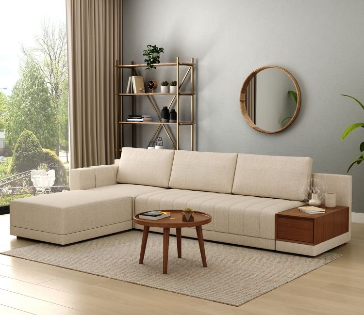 Oasis L-Shape Left Aligned Sectional Sofa