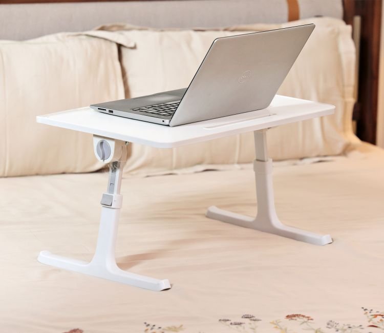 Kesarth Luxe Fabric Bed with High Rise Headboard